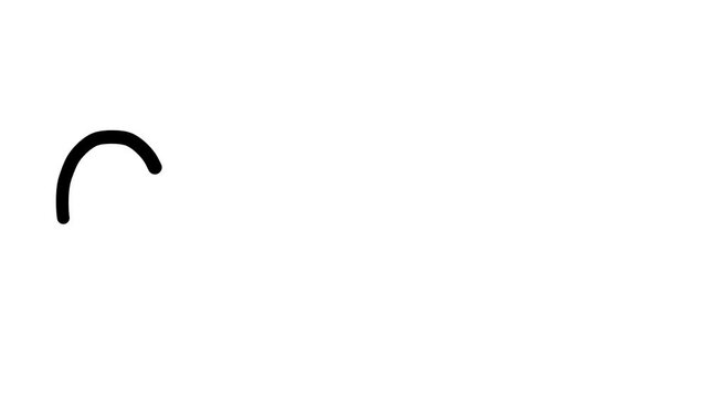 Garlic Handwritten Text Animation in Various Sans-Serif Fonts and Weights