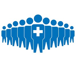 medical staff icon. medical team icons Element of medicine icon. Premium quality graphic design. Signs, outline symbols collection icon for websites, web design, mobile app on white background