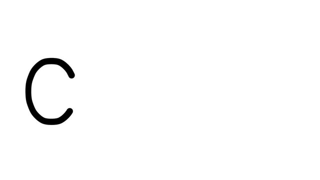 Critic Handwritten Text Animation in Various Sans-Serif Fonts and Weights