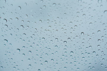水滴のついた窓