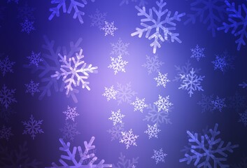 Light Purple vector template in carnival style.