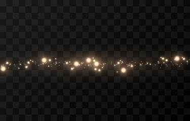 Vector magic glow. Sparkling light, sparkle sparkle Sparkling dust png. Sparkling magical dust. Christmas light.