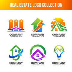Collection of Real Estate Logo Template