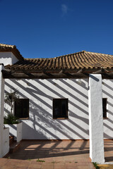 beautiful white village, Casares, Spain 