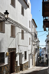 beautiful white village, Casares, Spain 