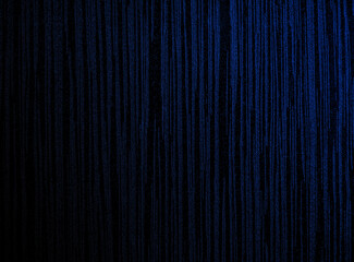 Fototapeta premium Dark blue irregular lines textured background.