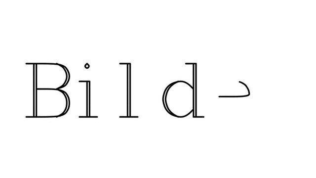 Bilder Animated Handwriting Text in Serif Fonts and Weights