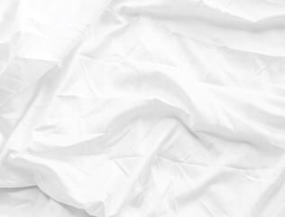 white fabric texture abstract background ,wavy fabric silk.