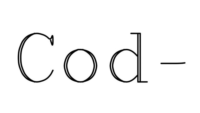 Code Animated Handwriting Text in Serif Fonts and Weights