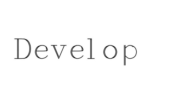 Developer Animated Handwriting Text in Serif Fonts and Weights