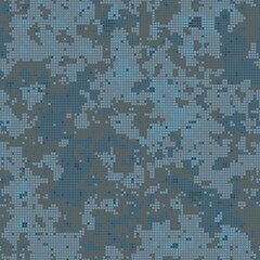 Texture military camouflage seamless pattern. Abstract army vector illustration