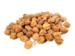 Earth Almonds - Organic Tigernuts isolated on white Background