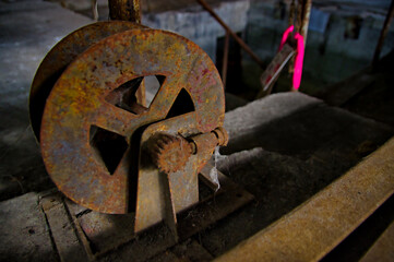 炭鉱施設　第一立坑櫓