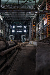 炭鉱施設　第一立坑櫓