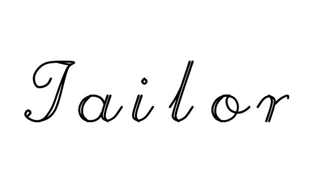 Tailor Decorative Handwriting Animation in Six Cursive and Gothic Fonts