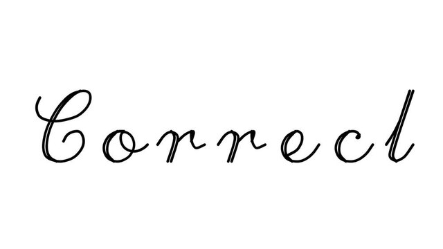 Correct Decorative Handwriting Animation in Six Cursive and Gothic Fonts