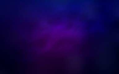 Dark Purple, Pink vector background with galaxy stars. Modern abstract illustration with Big Dipper stars. Pattern for astronomy websites.