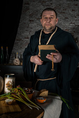 Medieval monk