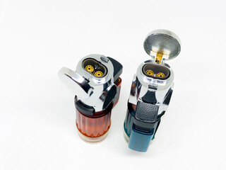 Various style lighters collection