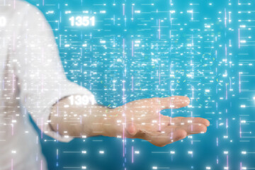 Telecommunication concept with abstract network structure