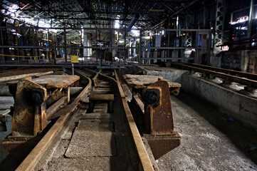 炭鉱施設　第一立坑櫓