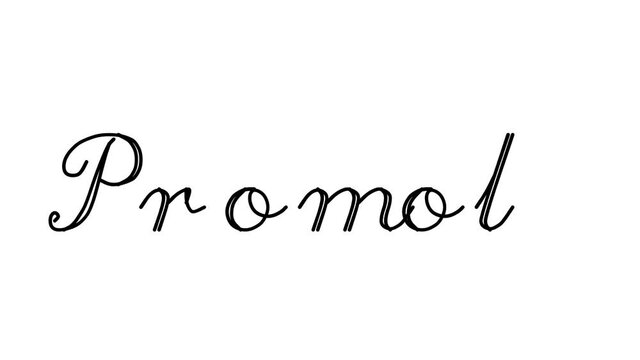 Promote Decorative Handwriting Animation in Six Cursive and Gothic Fonts