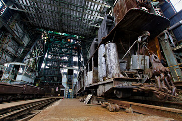 炭鉱施設　第一立坑櫓