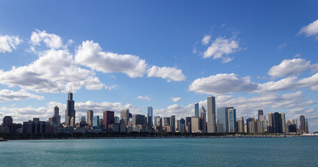 Fototapeta na wymiar Skyline Chicago