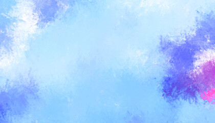 Brushed Painted Abstract Background. Brush stroked painting. Strokes of paint. 2D Illustration.