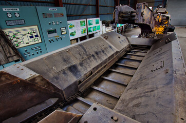 炭鉱施設　第一立坑櫓