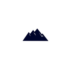 Design Mountains sign, symbol, logo, art isolated on white