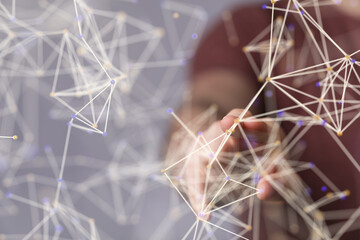 organization network team concept networking.