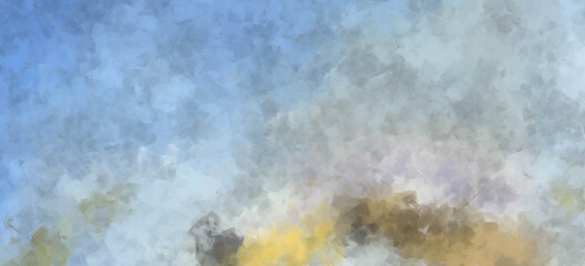 Brushed Painted Abstract Background. Brush stroked painting. Artistic vibrant and colorful wallpaper..