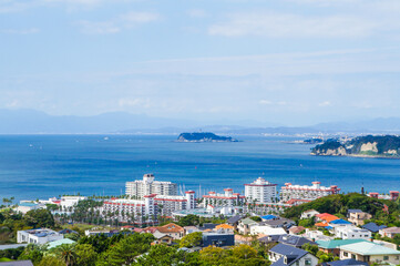 Obraz premium 神奈川県逗子披露山からの景色