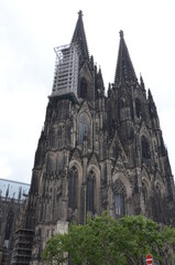 Fototapeta premium Cologne Cathedral. World Heritage - a Roman Catholic Gothic cathedral in Cologne