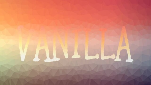 Vanilla fade technological tessellating looping animated triangles