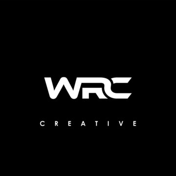 WRC Letter Initial Logo Design Template Vector Illustration