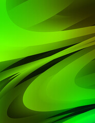 Abstract background with colorful gradient. Vibrant graphic wallpaper with stripes design. Fluid 2D illustration of modern movement.