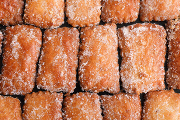 Sweet rolls of olive oil typical of Toledo