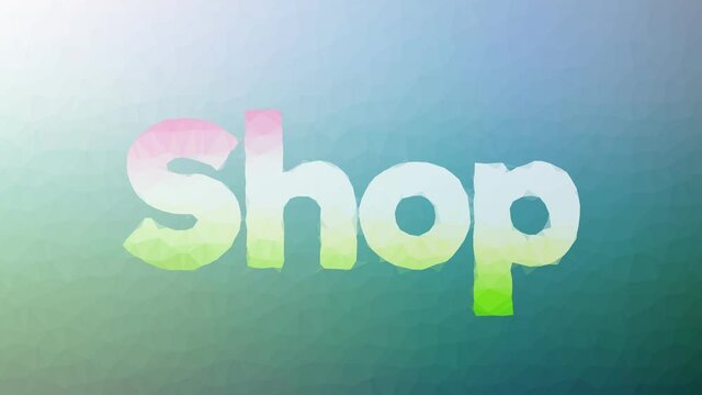 Shop Dissolving Technological Tessellated Looping Animated Triangles