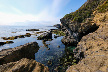 神奈川県城ヶ島の岩場