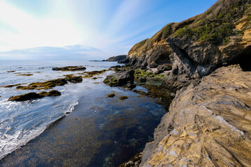 神奈川県城ヶ島の岩場