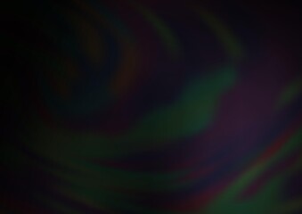 Dark Silver, Gray vector blurred bright background.