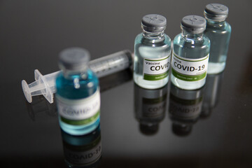 vaccine coronavirus, concept of fight covid-19, medical, Antiviral vaccine
