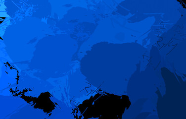 Artistic abstract background. Texture painted wallpaper. Creative illustration with strokes of paint. Brush pattern painting.