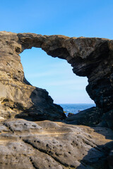 神奈川県城ヶ島馬の背洞門