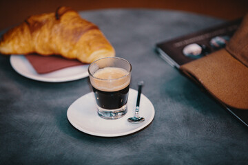 Expresso au café