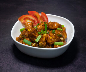Cottage cheese or Paneer manchurian
