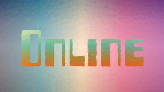 Online Appearing Technological Tessellating Looping Moving Triangles