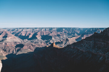 Mountainous terrain in Grand Canyon National Park